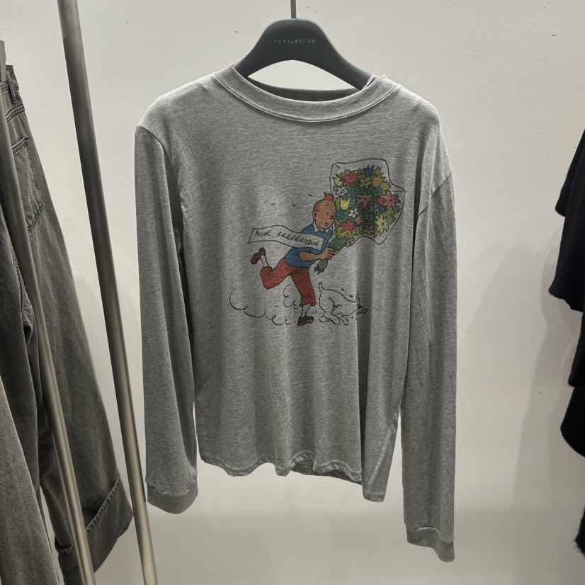 TARABY MOTION東大門㊣直郵女裝新款熱賣25秋冬真品長袖T恤TARABY MOTION長袖T恤圖色2
