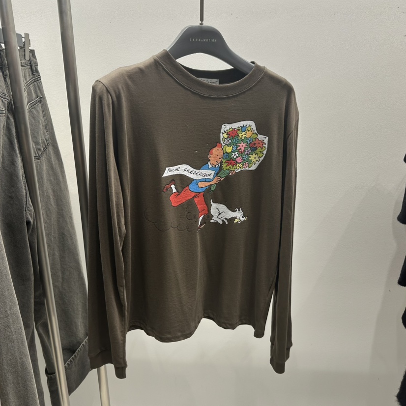 TARABY MOTION東大門㊣直郵女裝新款熱賣25秋冬真品長袖T恤TARABY MOTION長袖T恤圖色4