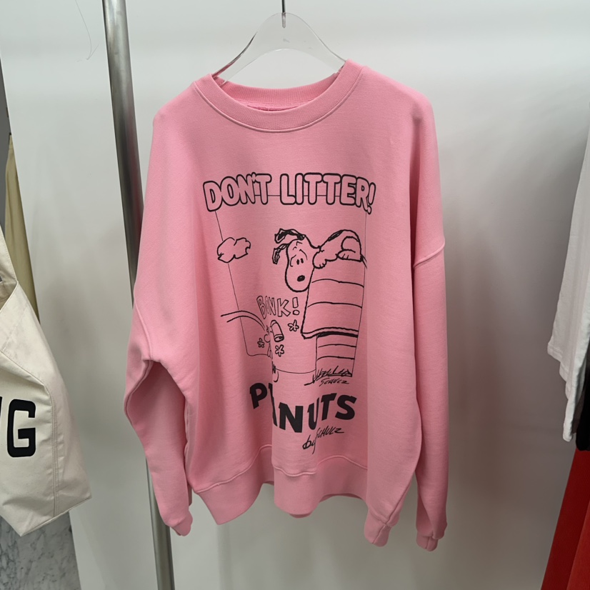 TOPDRESSING東大門㊣實拍女士新款休閑人氣真品衛衣史努比雙層TOPDRESSING衛衣