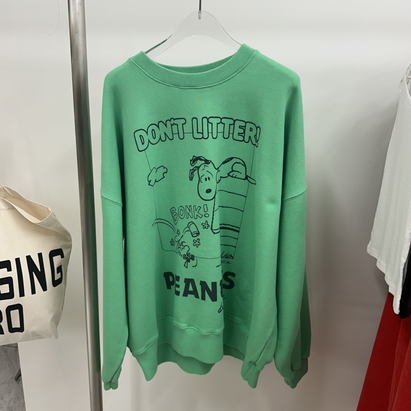 TOPDRESSING東大門㊣實拍女士新款休閑人氣真品衛衣史努比雙層TOPDRESSING衛衣圖色2