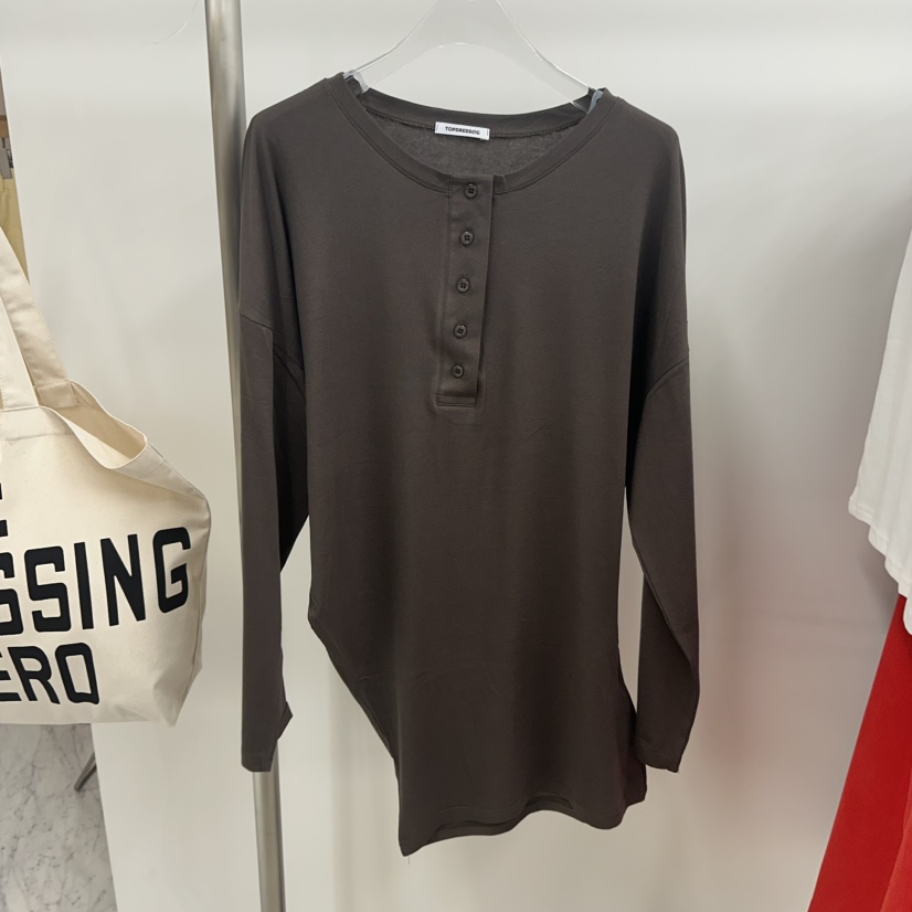 TOPDRESSING東大門㊣實拍女士新款人氣推薦時尚25秋冬長袖T恤TOPDRESSING長袖T恤