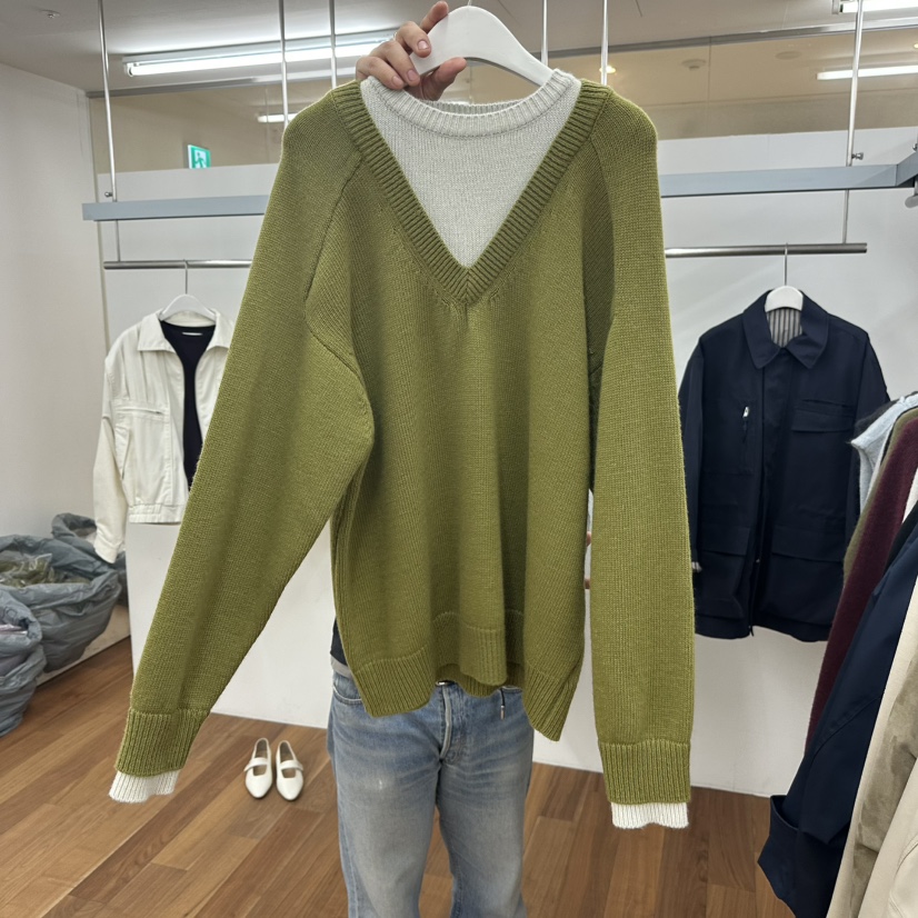 MYNAMEIS東大門㊣代購女士新品熱賣職業推薦人氣時尚休閑毛衣MYNAMEIS毛衣圖色2