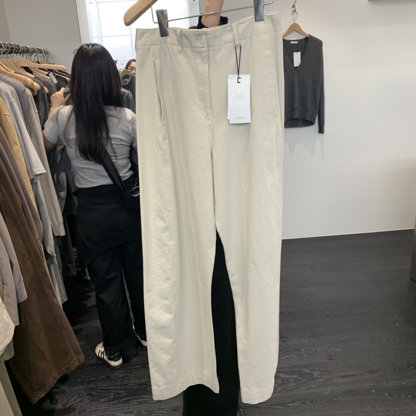 OBJECT東大門㊣實拍女裝新款25秋冬職業推薦人氣休閑牛仔褲棉OBJECT牛仔褲圖色3