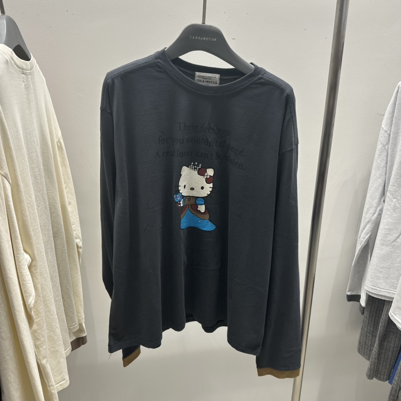 TARABY MOTION東大門㊣實拍女裝新品25秋冬推薦職業長袖T恤TARABY MOTION長袖T恤圖色2