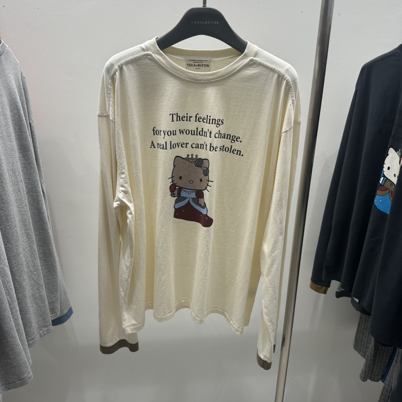 TARABY MOTION東大門㊣實拍女裝新品25秋冬推薦職業長袖T恤TARABY MOTION長袖T恤圖色3
