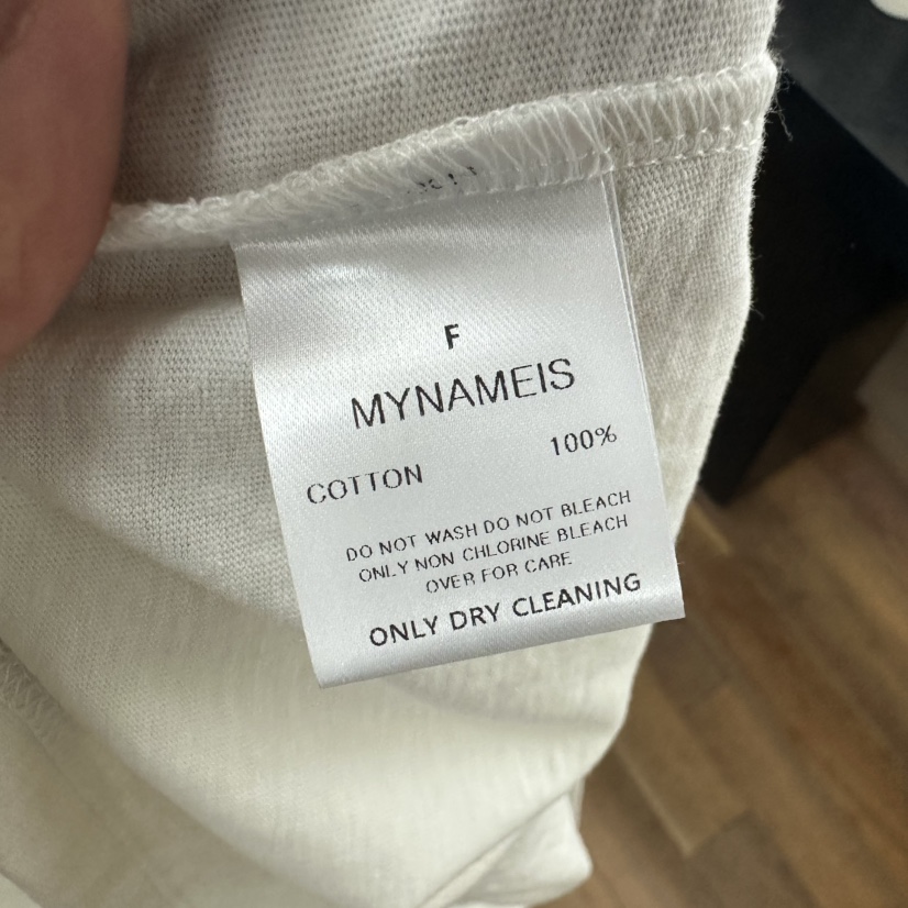 MYNAMEIS韓國代購㊣女士新款熱賣休閑推薦25秋冬真品長袖T恤MYNAMEIS長袖T恤