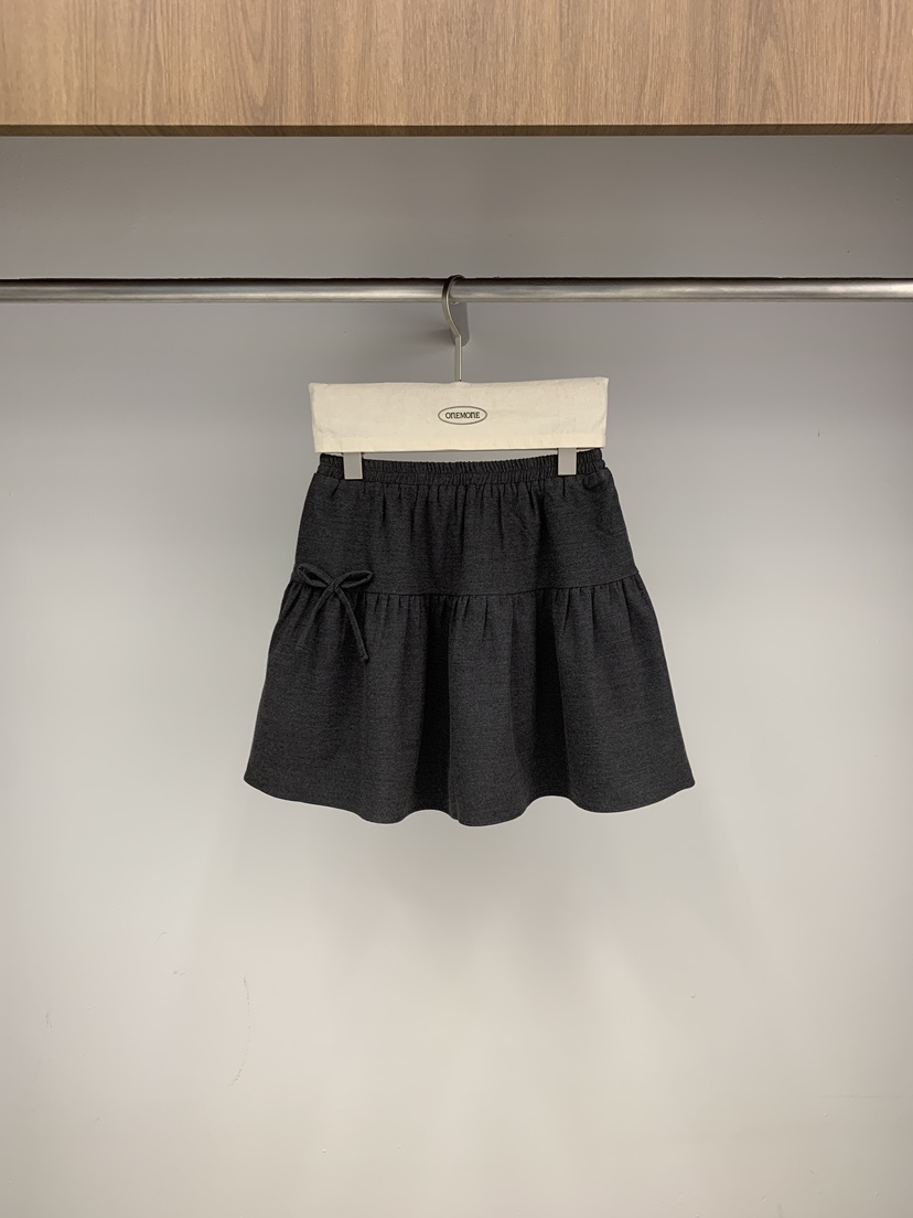 ONE MONE韓國代購㊣女士新品25秋冬真品推薦時尚休閑人氣短裙ONE MONE短裙圖色2
