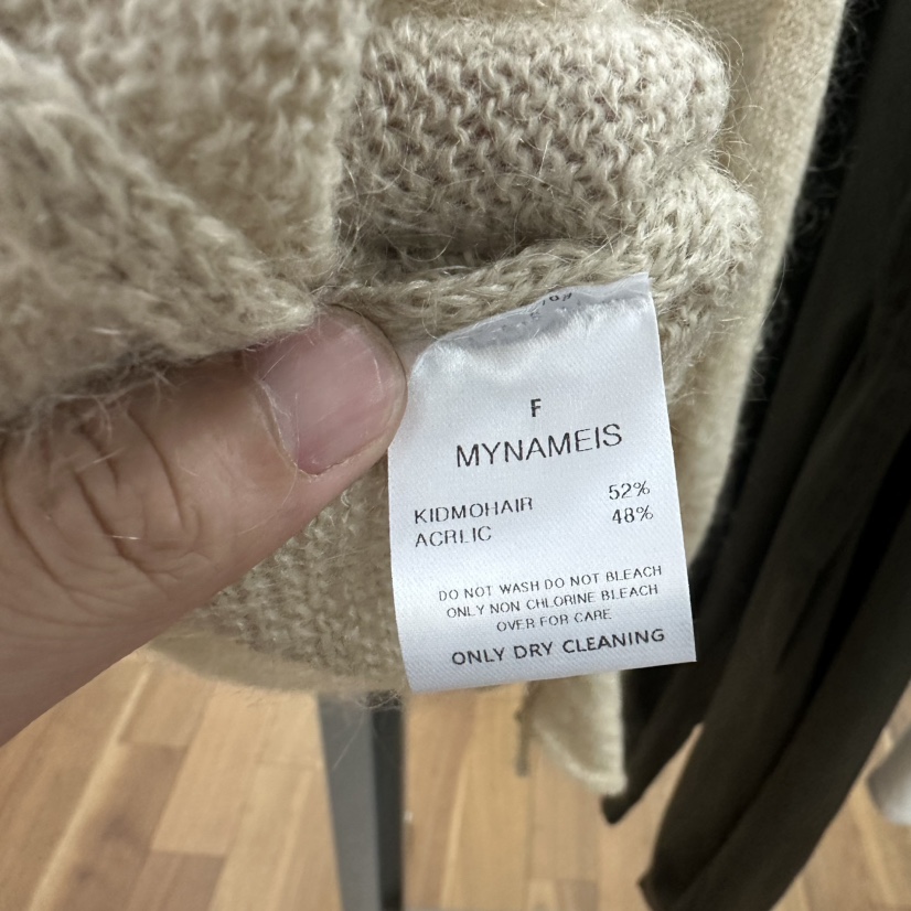MYNAMEIS韓國直郵㊣女裝新款25秋冬休閑人氣真品時尚吊帶背心MYNAMEIS吊帶/背心