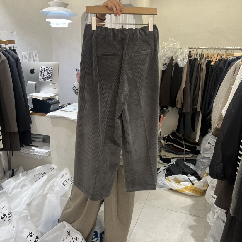 LE VASE東大門㊣直郵女士新品熱賣休閑25秋冬人氣職業休閑褲LE VASE休閑褲