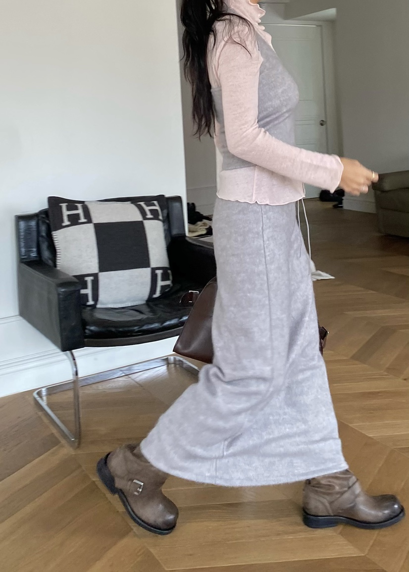 OUPPT東大門㊣代購女裝新品真品推薦人氣職業休閑時尚熱賣長裙OUPPT長裙
