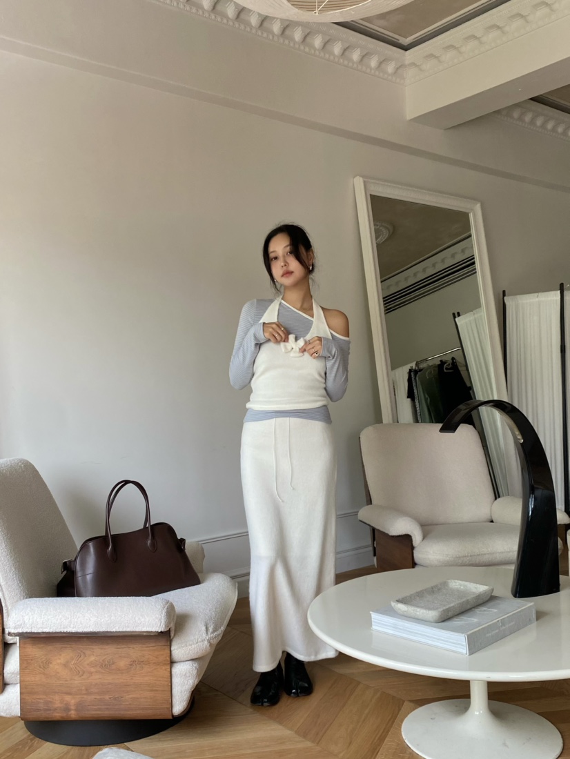 OUPPT東大門㊣代購女裝新品真品推薦人氣職業休閑時尚熱賣長裙OUPPT長裙