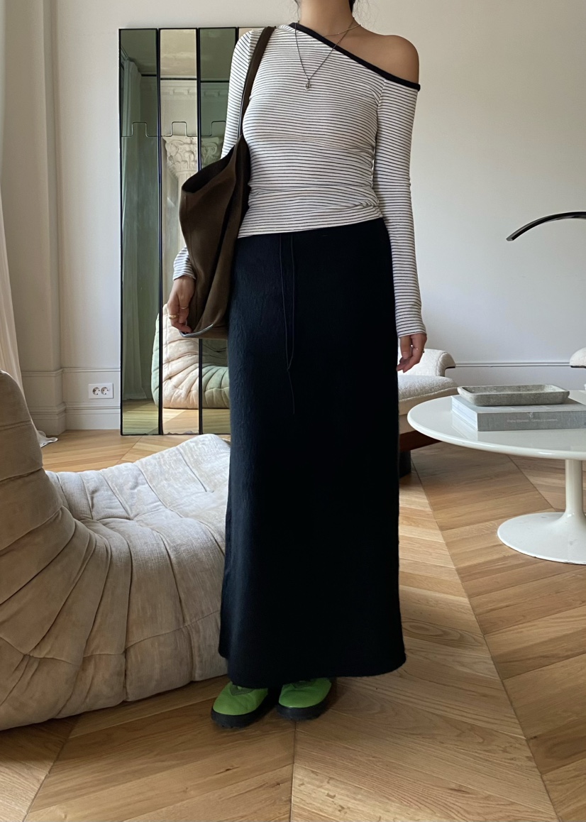 OUPPT東大門㊣代購女裝新品真品推薦人氣職業休閑時尚熱賣長裙OUPPT長裙