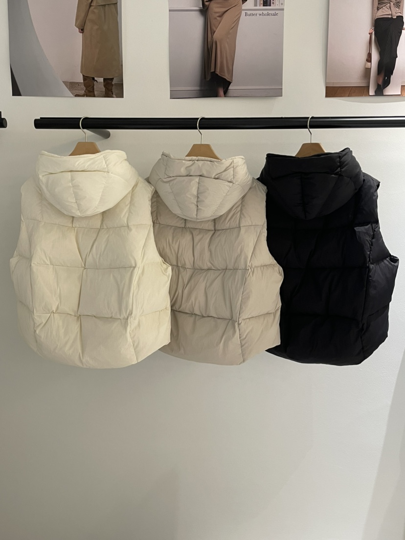 BUTTER-P東大門㊣直郵女士新款25秋冬職業推薦真品休閑馬甲絨BUTTER-P馬甲