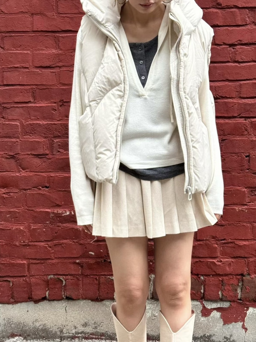 BUTTER-P東大門㊣直郵女士新款25秋冬職業推薦真品休閑馬甲絨BUTTER-P馬甲
