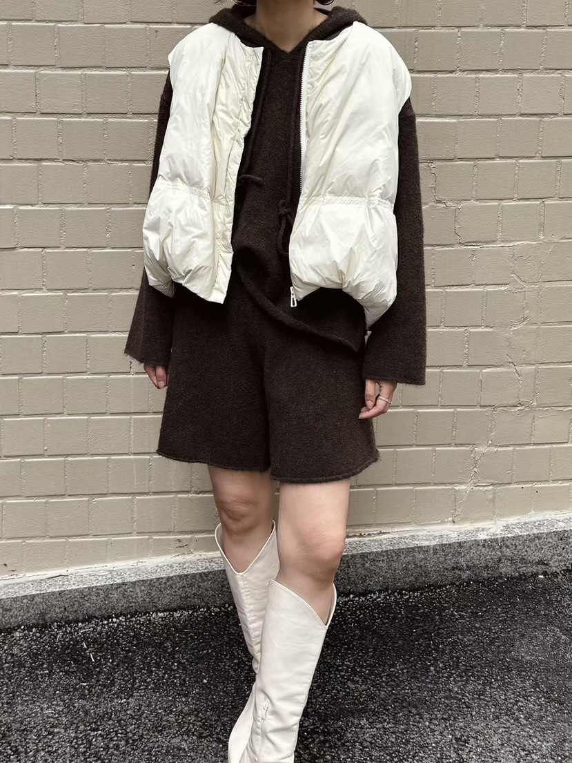 BUTTER-P韓國代購㊣女裝新品職業熱賣真品時尚25秋冬馬甲鴨絨BUTTER-P馬甲