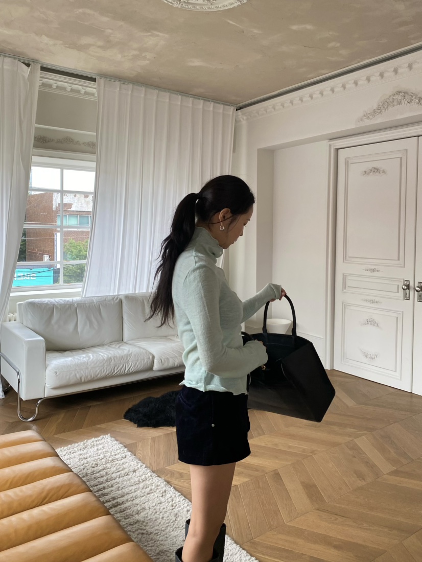 OUPPT東大門㊣實拍女裝新款休閑真品職業針織衫毛皮羊毛開衫OUPPT針織衫