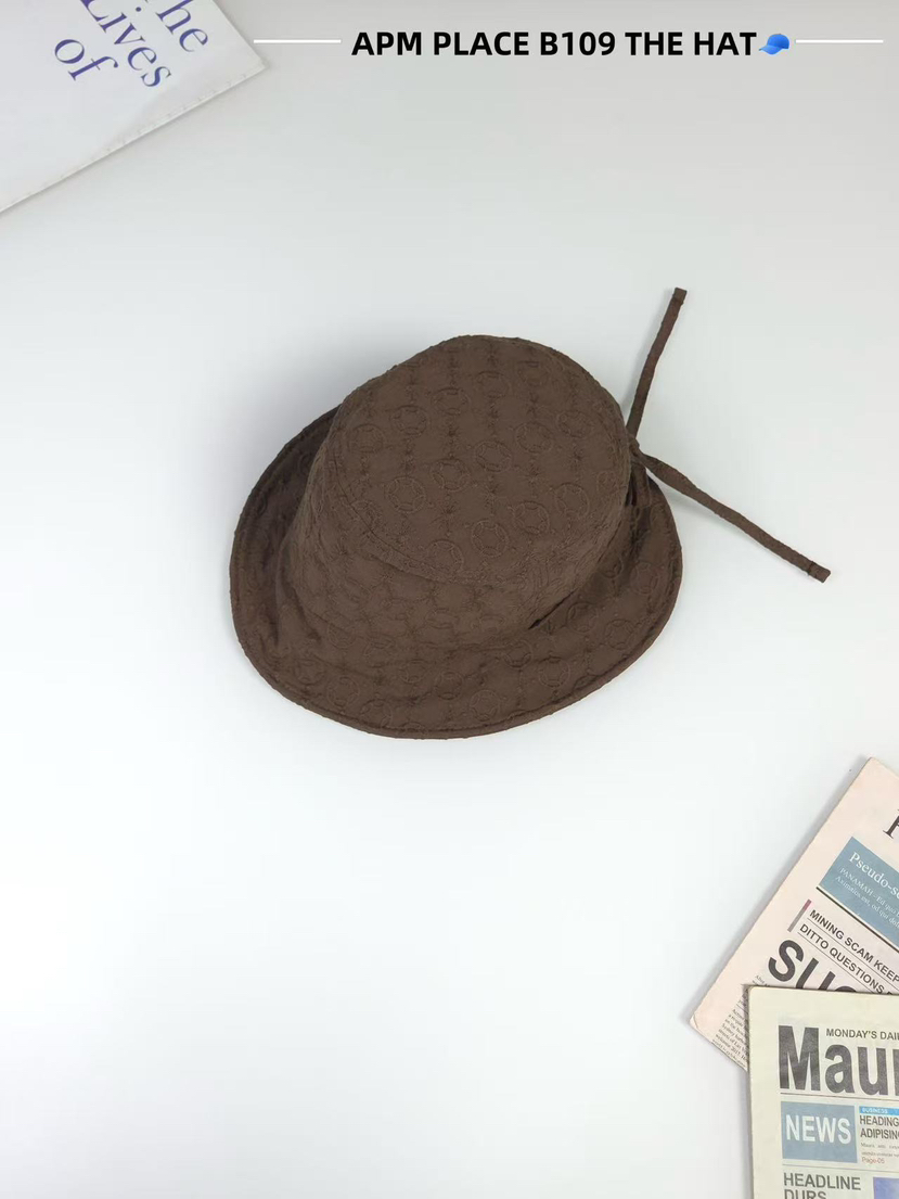 THE HAT-P韓國代購㊣女士新款休閑25秋冬職業真品帽子漁夫帽THE HAT帽子圖色1