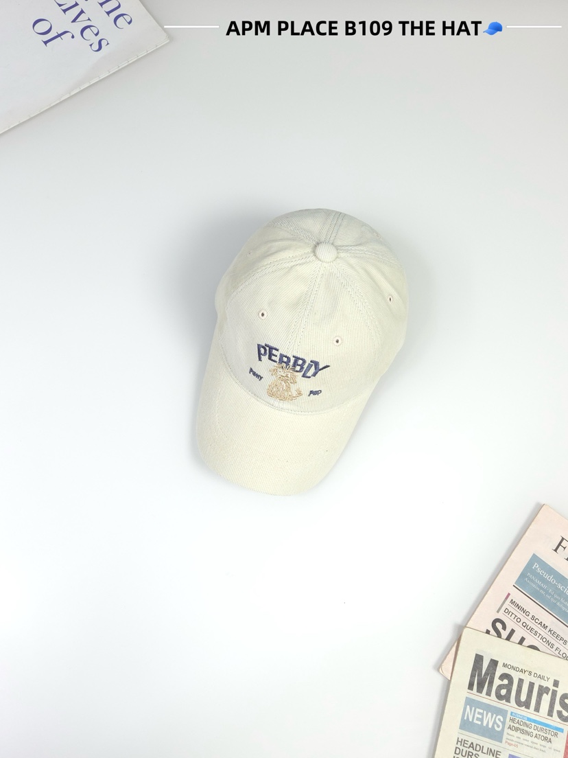THE HAT-P東大門㊣直郵女裝新款真品推薦職業帽子燈心絨羊皮THE HAT帽子圖色2