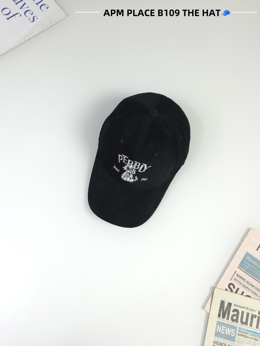 THE HAT-P東大門㊣直郵女裝新款真品推薦職業帽子燈心絨羊皮THE HAT帽子圖色5