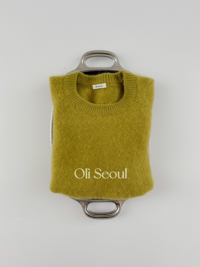 OLI SEOUL東大門㊣代購女裝新款25秋冬熱賣真品針織衫羊毛OLI SEOUL針織衫