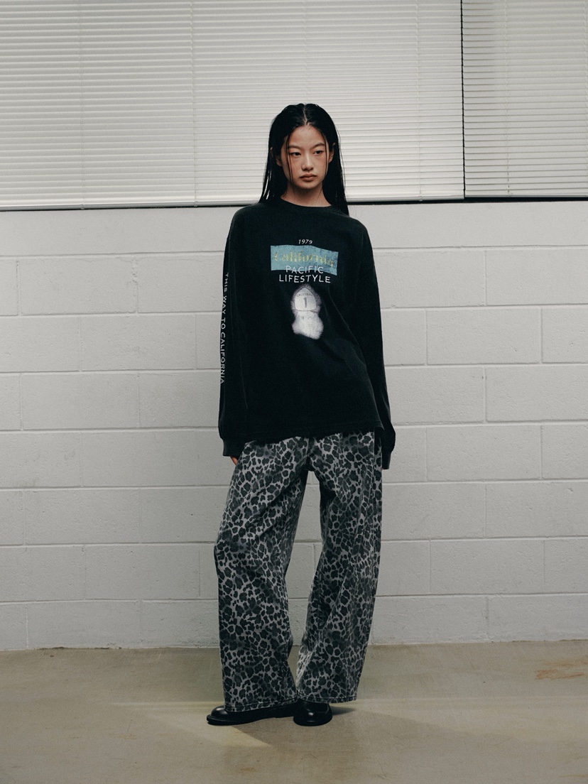 FIFO韓國代購㊣女裝新品熱賣25秋冬休閑推薦人氣時尚長袖T恤FIFO長袖T恤