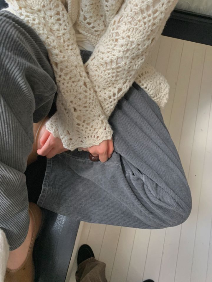 MARE東大門㊣直郵女士新款熱賣真品休閑人氣25秋冬休閑褲燈芯絨MARE休閑褲