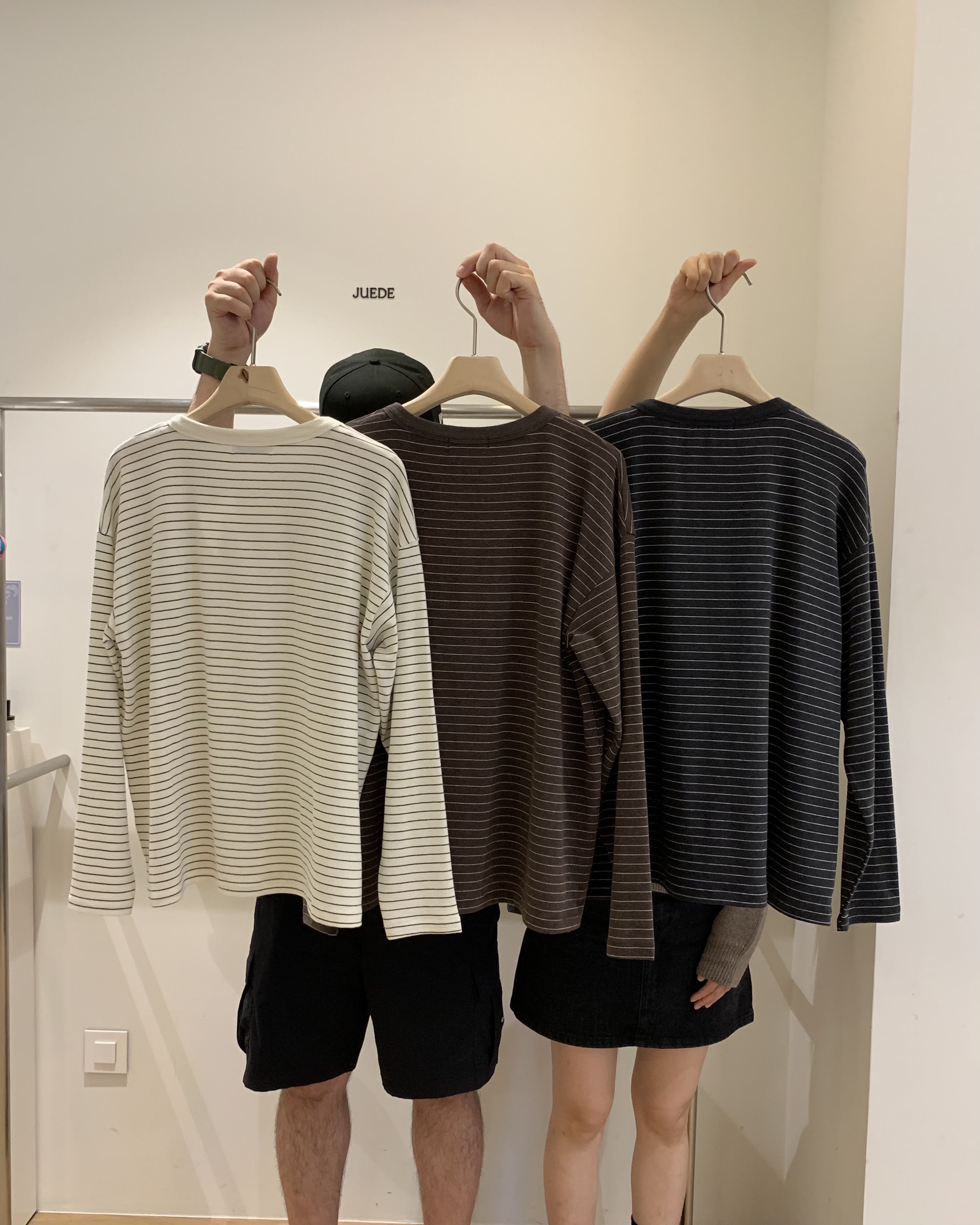 JUEDE（此品牌容易投訴）東大門㊣實拍女士新品25秋冬長袖T恤JUEDE長袖T恤