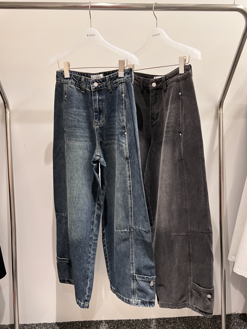RIDGE-P東大門㊣直郵女士新品熱賣職業人氣真品牛仔褲口袋RIDGE-P牛仔褲