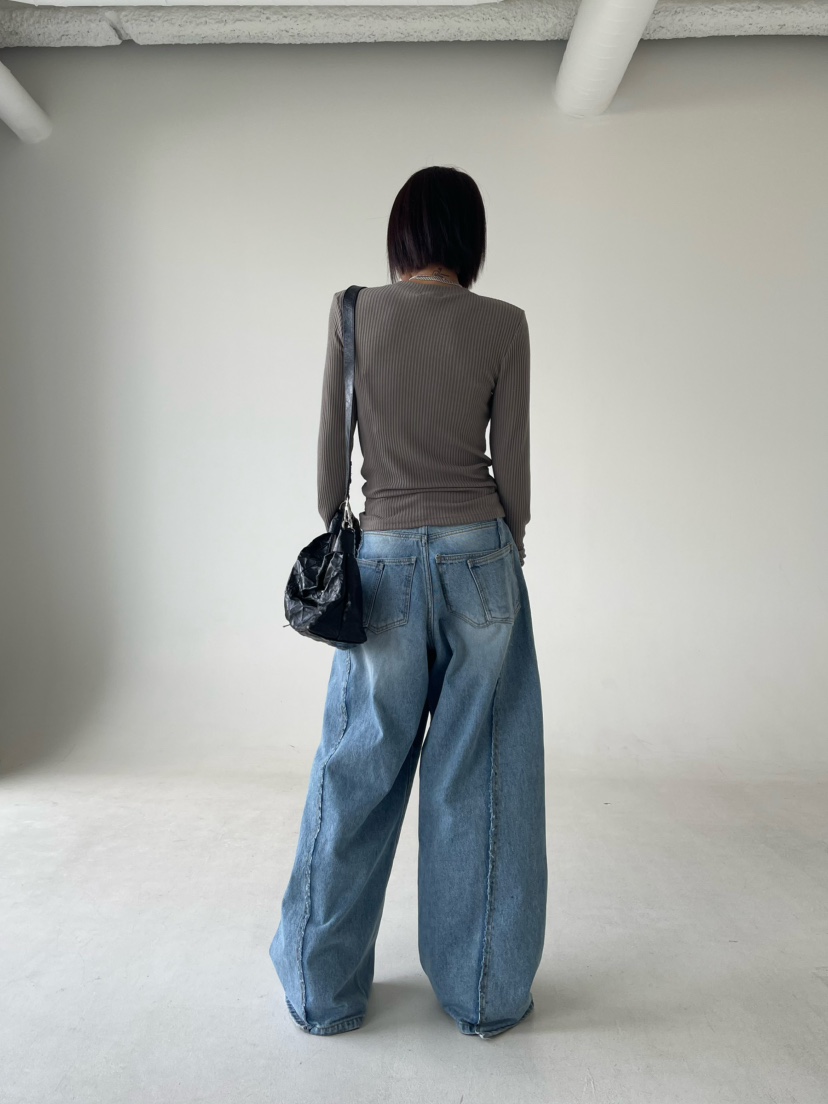 REIZ東大門㊣直郵女裝新品休閑25秋冬時尚真品熱賣職業針織衫REIZ針織衫