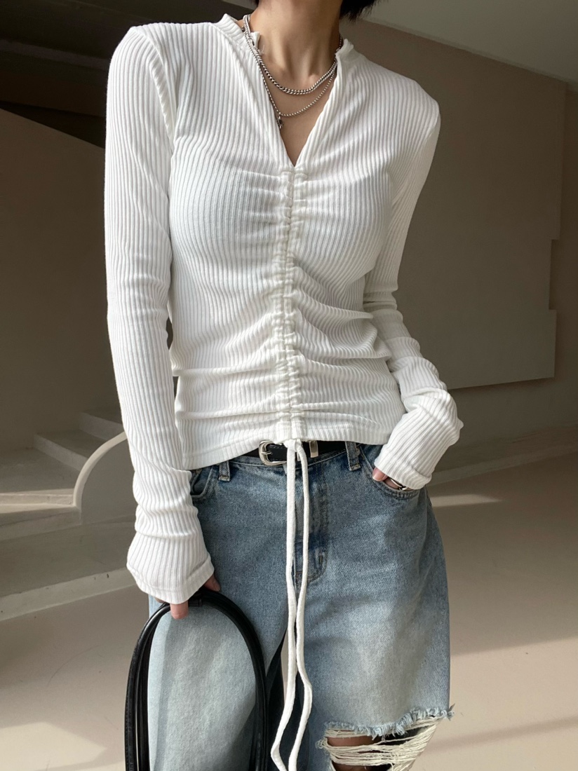 REIZ東大門㊣直郵女裝新品休閑25秋冬時尚真品熱賣職業針織衫REIZ針織衫