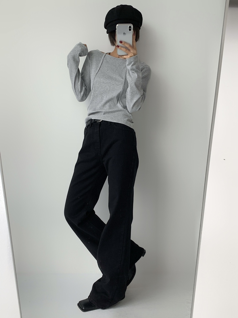 CELEBRITY-A東大門㊣直郵女士新款25秋冬真品推薦熱賣長袖T恤CELEBRITY-A長袖T恤
