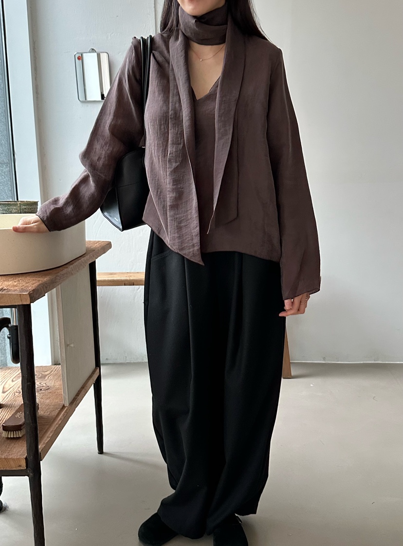 LE VASE東大門㊣代購女裝新品推薦真品熱賣時尚襯衫蕾絲衫LE VASE襯衫/蕾絲衫