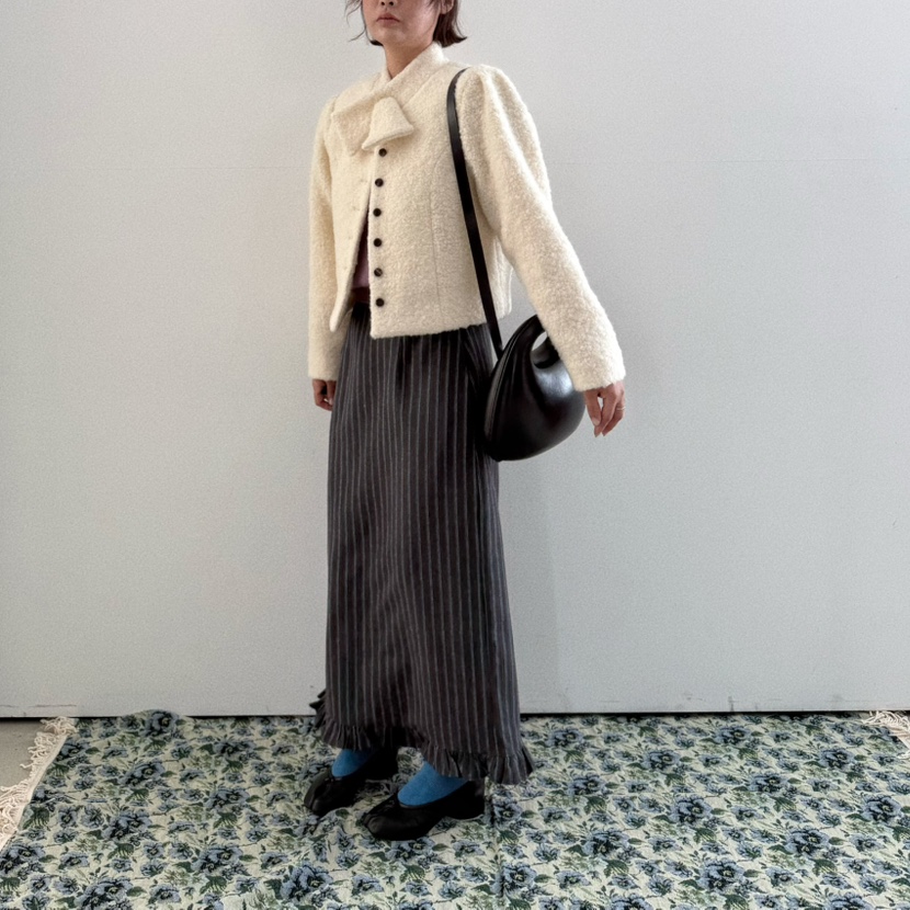 OLI SEOUL韓國代購㊣女裝新款真品推薦時尚熱賣人氣夾克羊毛OLI SEOUL夾克