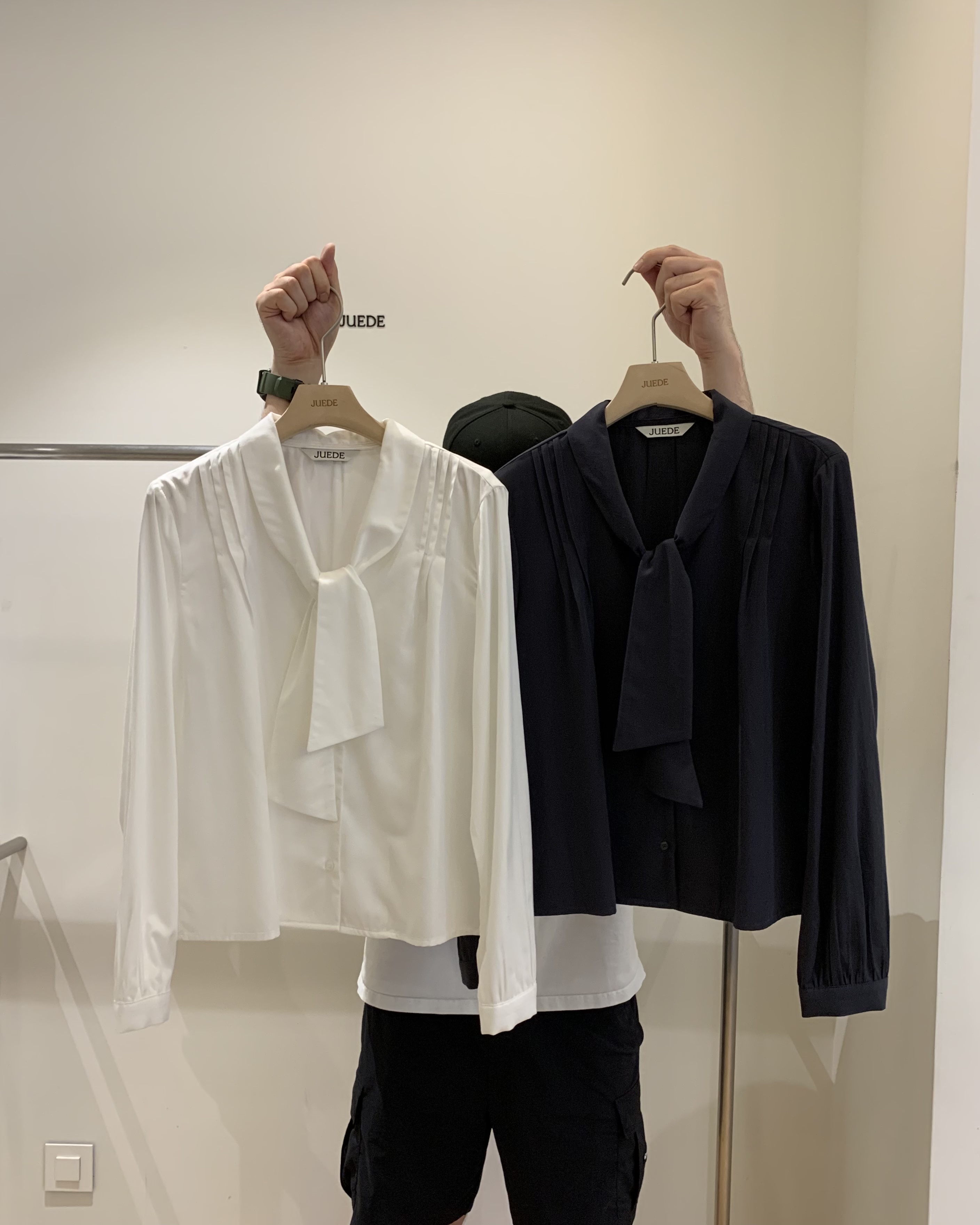 JUEDE（此品牌容易投訴）韓國直郵㊣女士新品時尚襯衫蕾絲衫JUEDE襯衫/蕾絲衫
