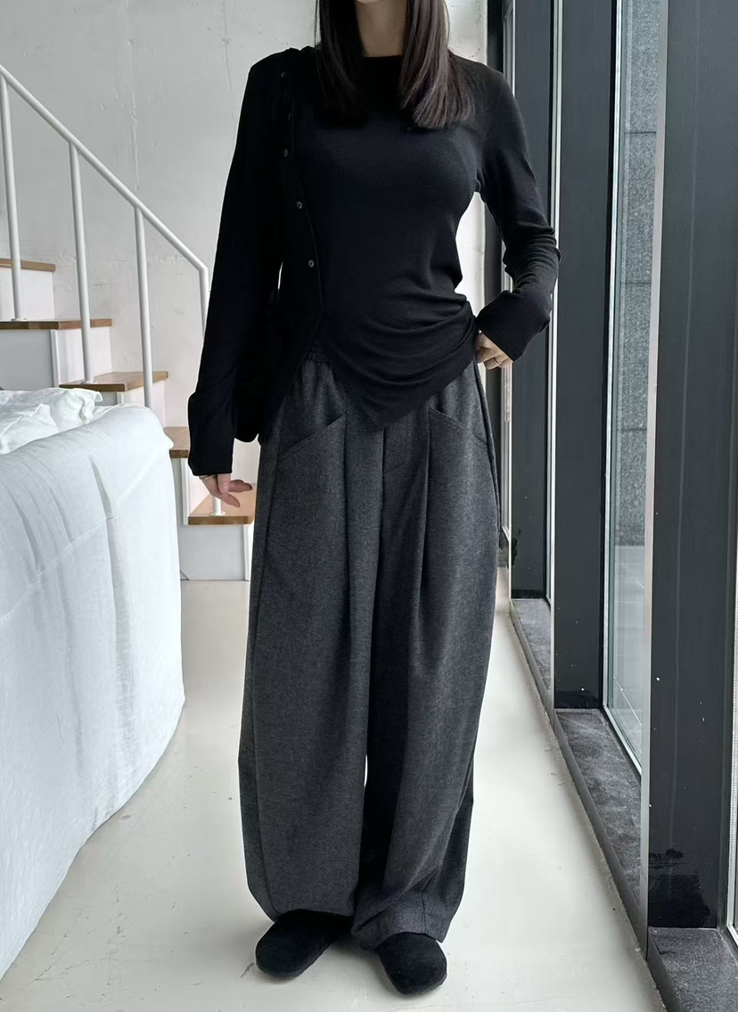 LE VASE東大門㊣代購女士新款推薦25秋冬人氣職業熱賣休閑褲LE VASE休閑褲