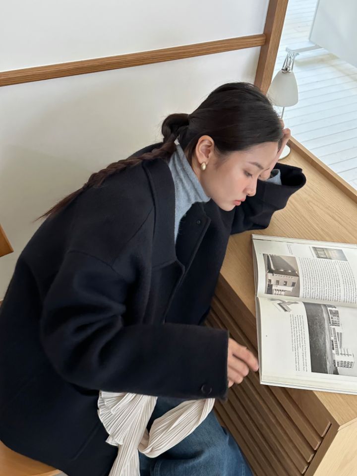 MARE韓國代購㊣女士新品時尚真品職業推薦休閑25秋冬人氣夾克MARE夾克