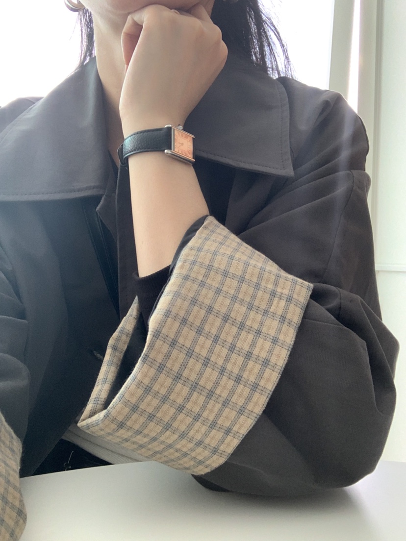 NOUVEAU韓國代購㊣女士新品職業25秋冬時尚人氣熱賣長款風衣NOUVEAU長款風衣