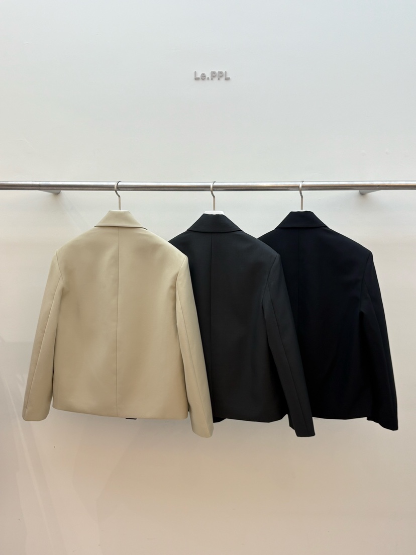 LE-PPL韓國直郵㊣女裝新款真品推薦職業人氣25秋冬熱賣夾克LE-PPL夾克