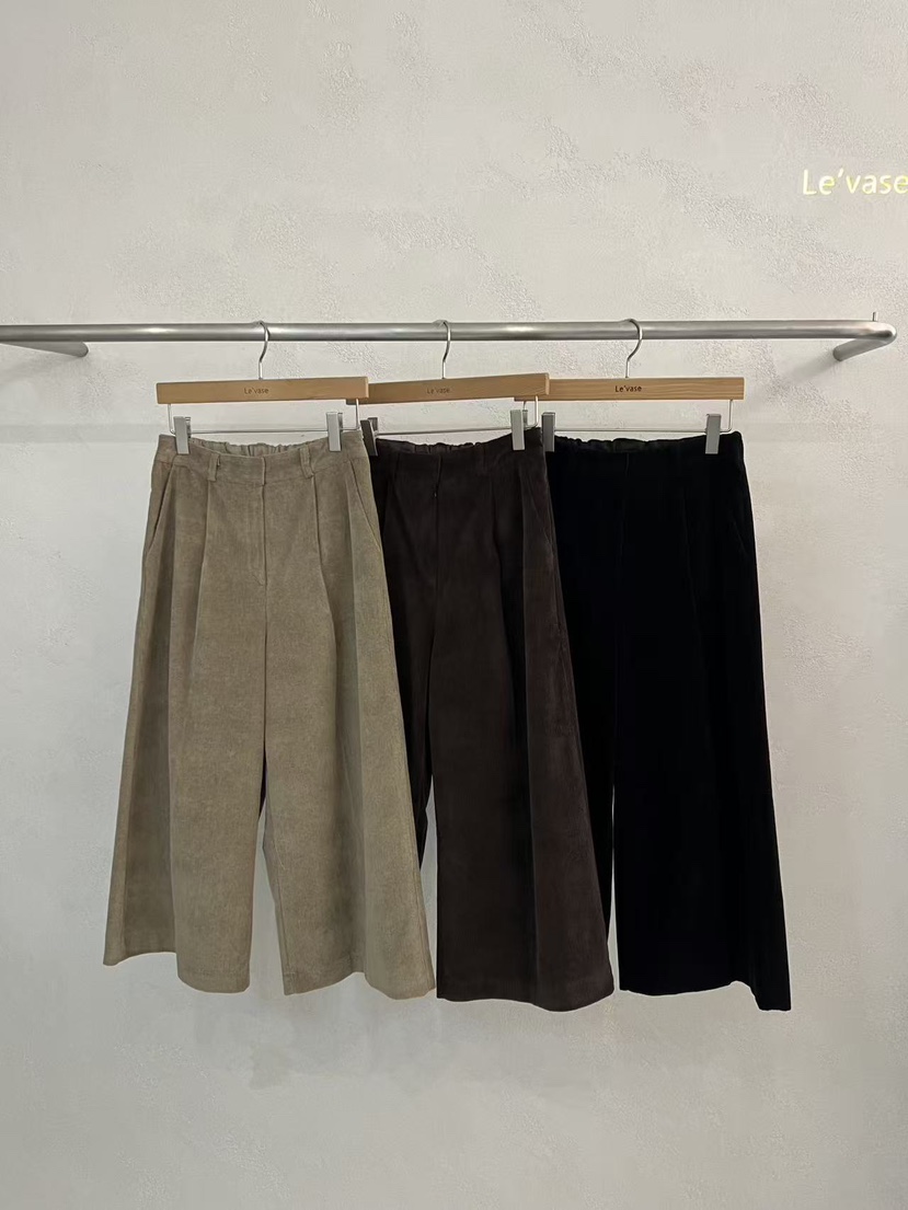 LE VASE東大門㊣代購女士新品人氣職業休閑熱賣真品休閑褲LE VASE休閑褲