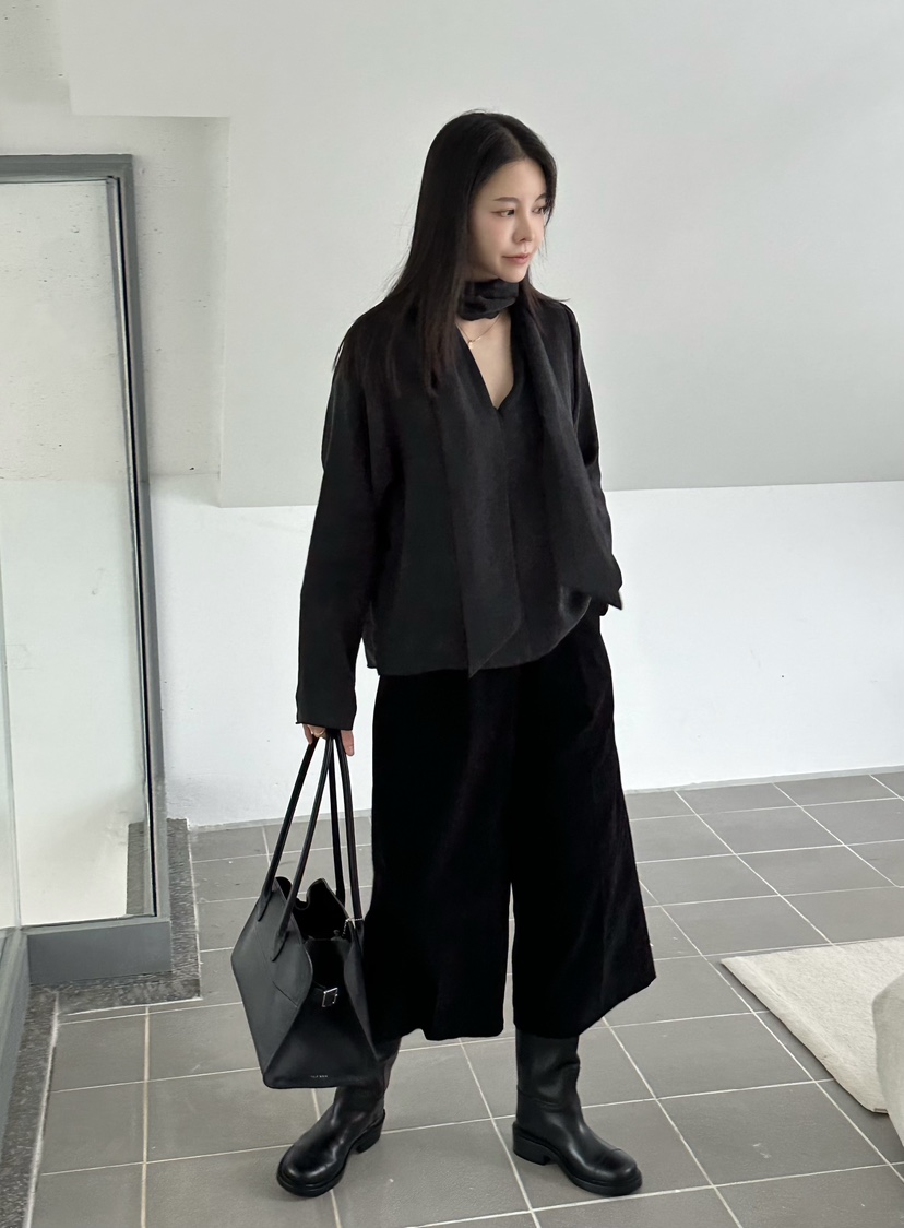 LE VASE東大門㊣代購女士新品人氣職業休閑熱賣真品休閑褲LE VASE休閑褲圖色1