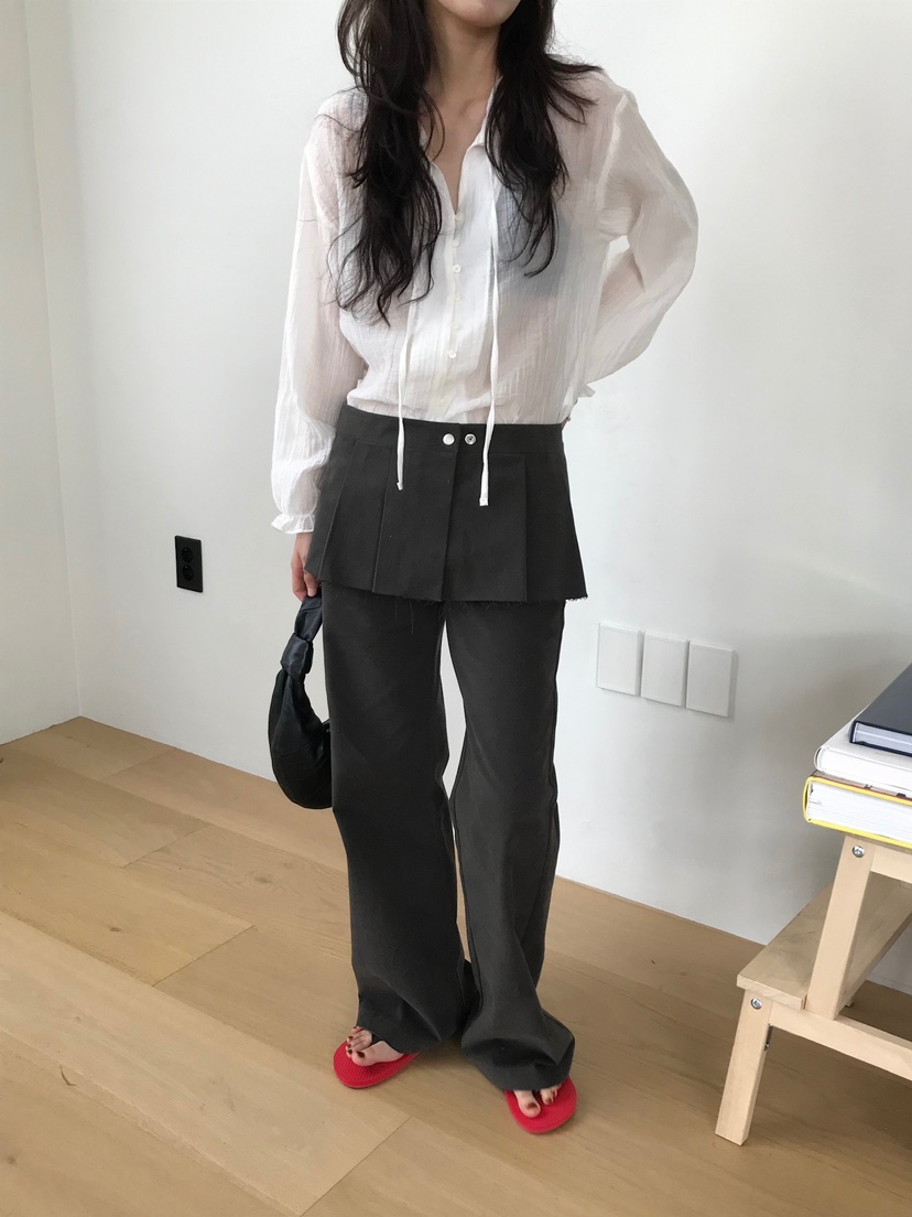 ESCHER東大門㊣代購女裝新款時尚熱賣25秋冬人氣襯衫蕾絲衫ESCHER襯衫/蕾絲衫