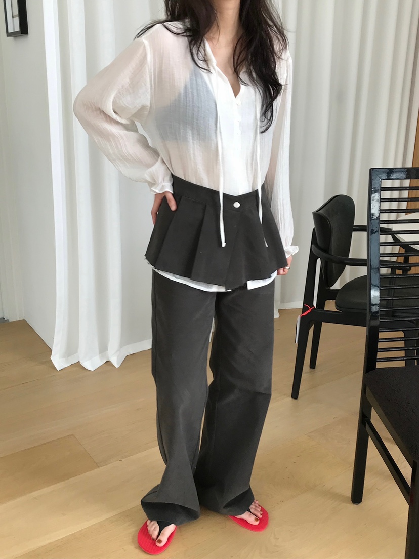 ESCHER東大門㊣代購女裝新款時尚熱賣25秋冬人氣襯衫蕾絲衫ESCHER襯衫/蕾絲衫