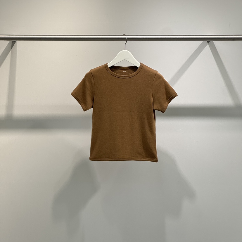 WATER/RIVER韓國代購㊣女裝新品25秋冬人氣推薦休閑熱賣T恤WATER/RIVERT恤圖色2