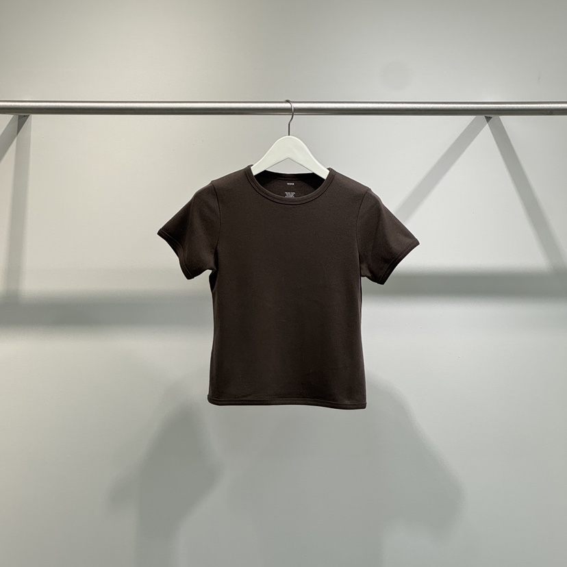 WATER/RIVER韓國代購㊣女裝新品25秋冬人氣推薦休閑熱賣T恤WATER/RIVERT恤圖色4
