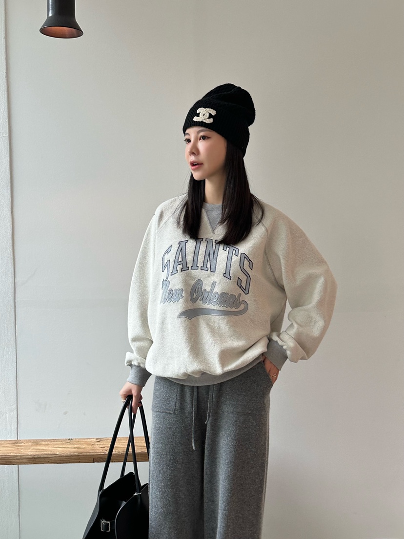 LE VASE東大門㊣代購女士新品職業真品時尚推薦人氣25秋冬衛衣LE VASE衛衣