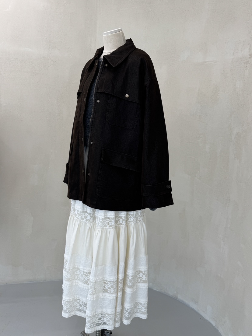 LAUNDRY東大門㊣實拍女士新款職業人氣熱賣25秋冬真品長裙蕾絲LAUNDRY長裙