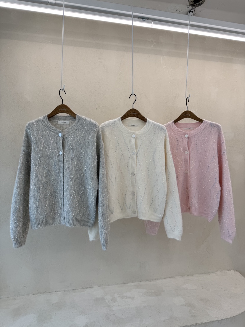 LAUNDRY韓國直郵㊣女士新款25秋冬人氣時尚休閑職業針織衫開衫LAUNDRY針織衫