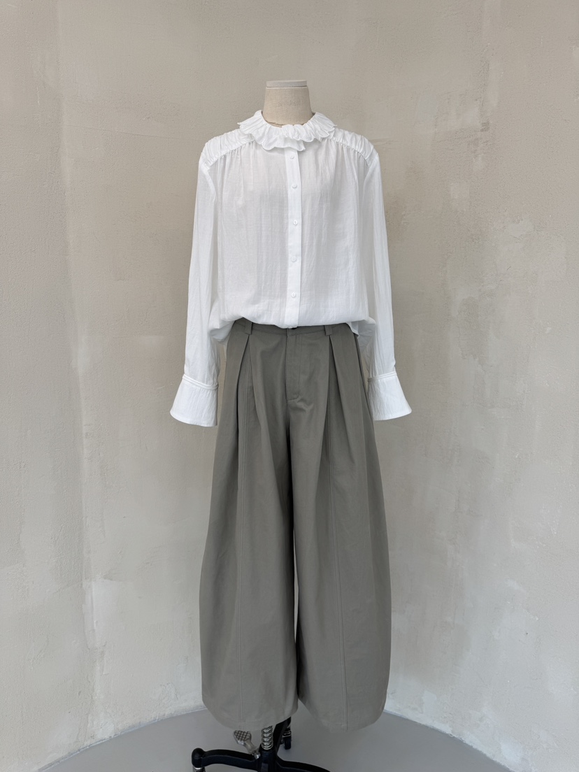 LAUNDRY韓國直郵㊣女裝新款人氣職業熱賣25秋冬真品休閑休閑褲LAUNDRY休閑褲