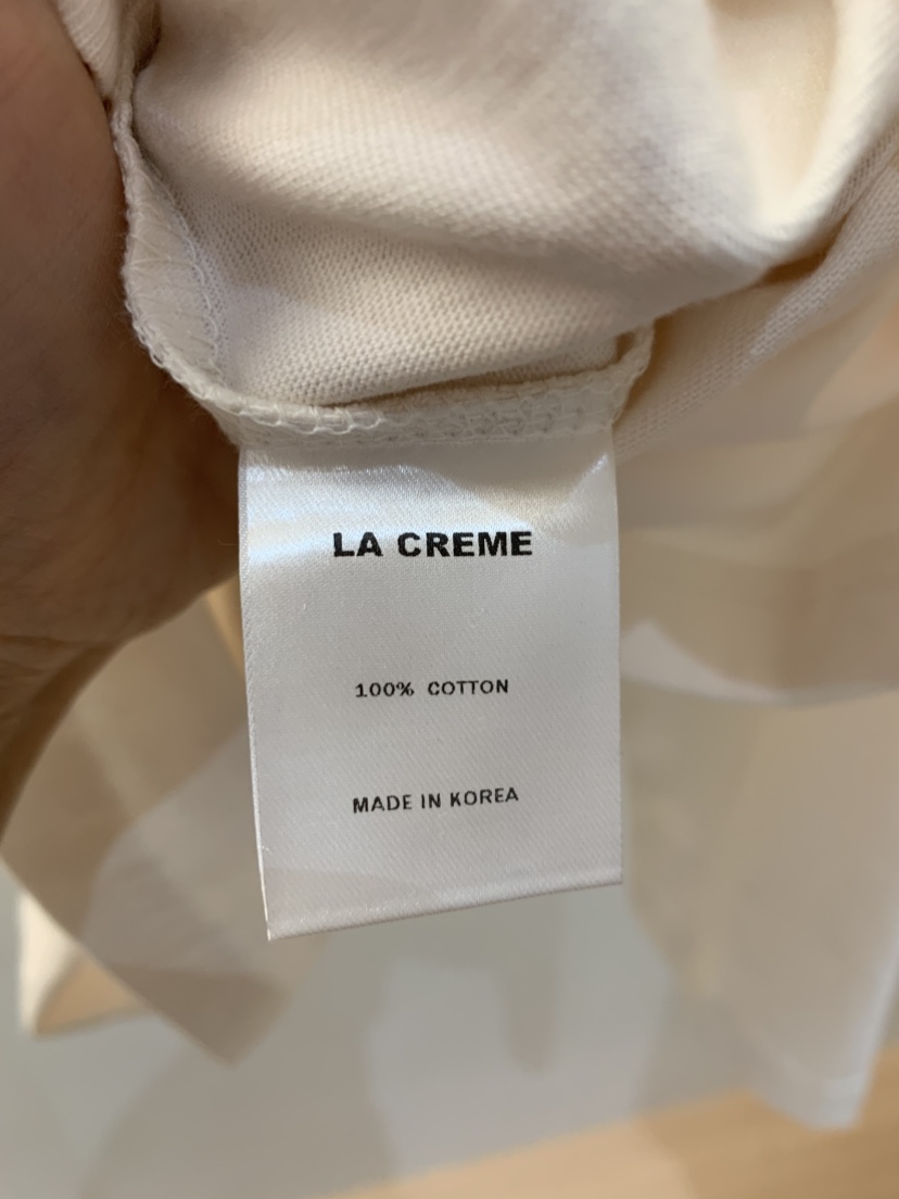 LA CREME東大門㊣實拍女裝新款人氣熱賣真品時尚職業長袖T恤LA CREME長袖T恤
