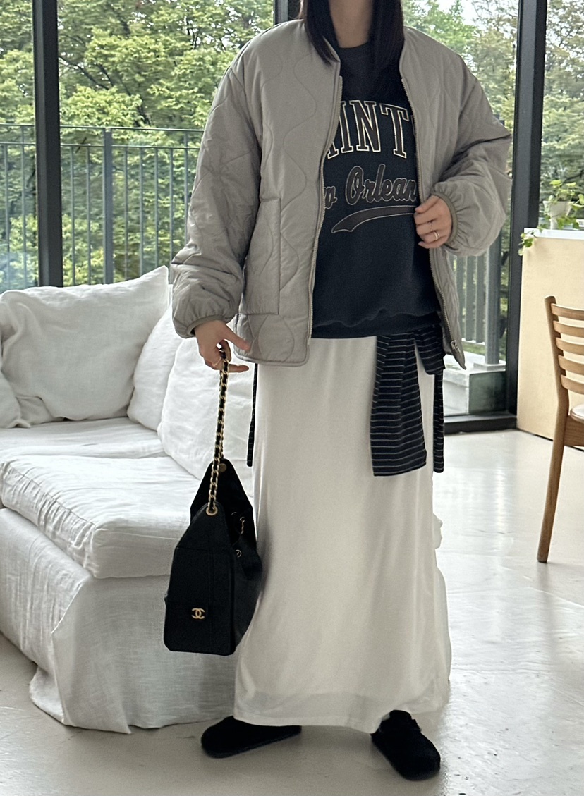 LE VASE韓國代購㊣女士新款時尚休閑職業熱賣夾克填充雙面LE VASE夾克